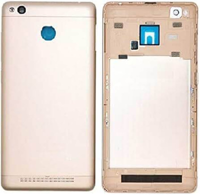 SPAREASP Xiaomi Redmi 3s Prime (With Proper Logo) Gold Back Panel(Gold)