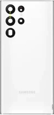 Sparevilla SAMSUNG GALAXY S22 ULTRA Back Door Glass Replacement Mobile Back Panel(WHITE)