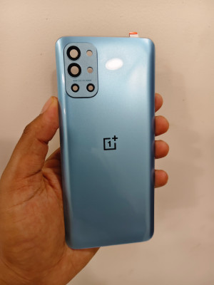 SlopK SlopK OnePlus 9R(Glass) Back Panel(Lake Blue)