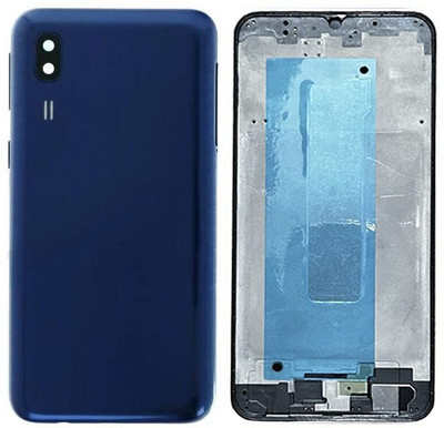 imbi Samsung Galaxy A2 Core (A260) Mobile Phone Panel With Middle Frame, Power Volume Button Camera Glass Full Panel(Blue)