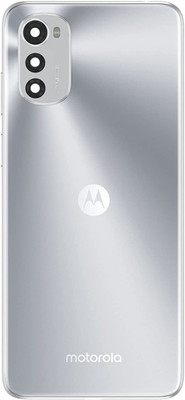 Purplesavvy Motorola E32s With Middle Ring & Volume Power Buttons Back Panel(Misty Silver)