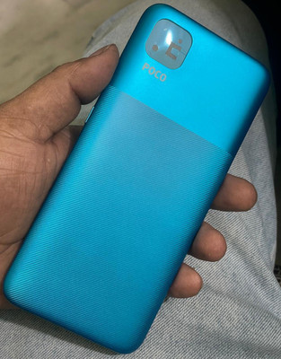 SRaccessories Poco C3 Back Panel(Green)