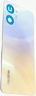 Sparevilla REALME 10 Back Door Glass Replacement Mobile Back Panel(CLASH WHITE)