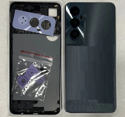 KezeMize Realme C65 4G (Best Quality)(Housing Body)(With Proper Logo) Full Panel(Black Milky Way)