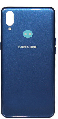 HQP for Samsung Galaxy A10s ( SM-A107F/DS, SM-A107F, SM-A107M ) [ With Adhesive and Volume Keys ] Battery Back Door Replacement Back Panel(Blue)