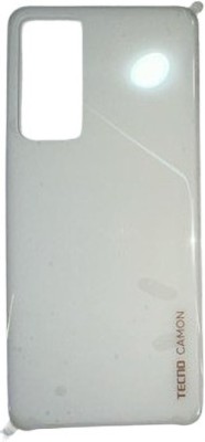 Sandreezz Tecno Camon 18 (CH6) (with Proper Logo) Back Panel(Ceramic White)