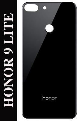 Flipkart SmartBuy Honor 9 Lite Glass Back Panel(Black)
