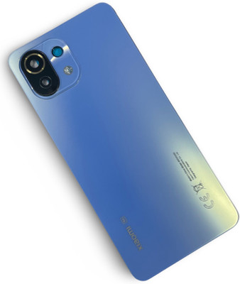 Unique4Ever Xiaomi Mi 11 Lite 5G ( With Camer Ring Glass Lens ) Back Panel(Bubblegum Blue)
