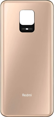 Shkiyo Redmi Note 9 Pro With Logo Back Panel(Gold)