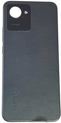 Sandreezz Realme C30s (Back Battery Door Panel) (Best Quality) (with Proper Logo) Back Panel(Stripe Black)