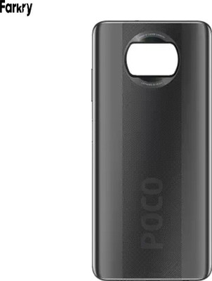 IMCase Poco X3 Back Panel(Black)