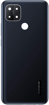Kraze4blaze Oppo A15 (Middle Side Ring With side Keys) Back Panel(Dynamic Black)