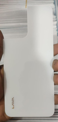 FixHub LAVA YUVA 3 PRO BACK GLASS COVER COMPATIBLE Back Panel(WHITE)