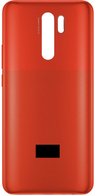 Kraze4blaze Xiaomi Poco M2 (With Proper Logo) Back Panel(Brick Red)