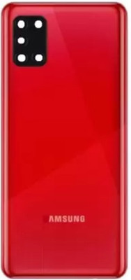 SRaccessories Samsung A31 / SM-A315 (With Camera lens) Back Panel(Prism Crush Red)