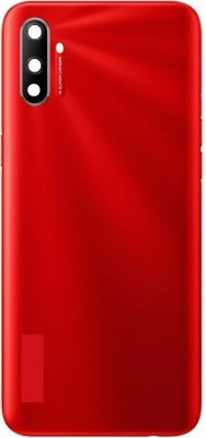 SPAREWARE REALME Back Door Panel Back Body Housing Panel Back Glass Body Realme C3 : Red Back Panel(Red)