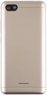 IncMart Xiaomi Redmi 6A Back Panel(Gold)