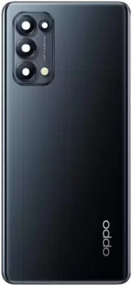 Sandreezz Oppo Reno5 Pro 5G (Best Quality) (With Camera lens Ring) (with Proper Logo) Back Panel(Starry Black)