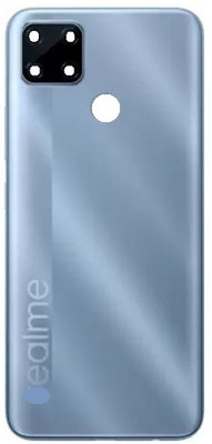KezeMize Realme C25 (with Proper Logo) Back Panel(Blue)