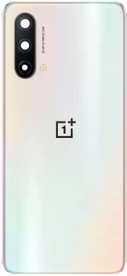 KezeMize OnePlus Nord CE 5G (Best Quality)(With Camera Lens)(With Proper Logo) Back Panel(Silver Ray)