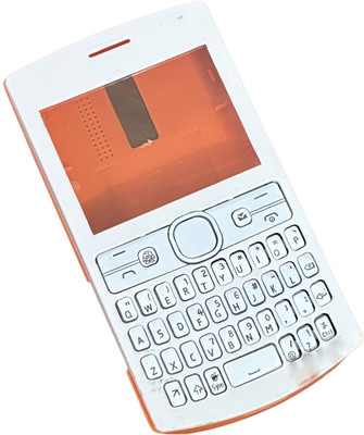 imbi Nokia Asha 205 Front Back Body With Keypad Front & Back Panel(Orange)