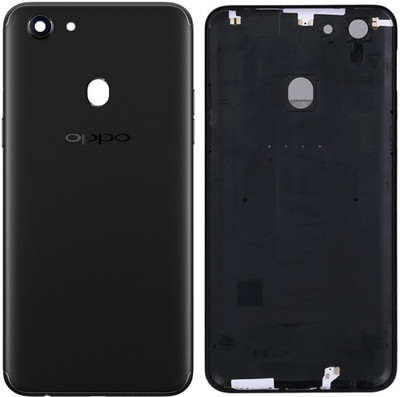 Unique4Ever Oppo F5 ( With Side Volume & Power Buttons ) Back Panel(Black)