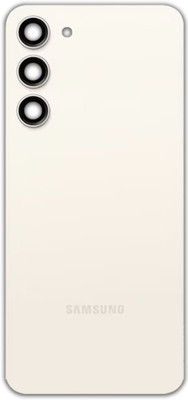 VRAVMO SAMSUNG SAMSUNG GALAXY S23 PLUS (WHITE) WITH CAMERA LENS GLASS Back Panel(WHITE)
