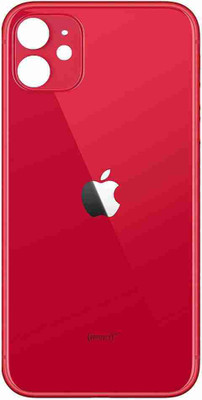 Kraze4blaze Apple IPhone 11 (With Proper Logo) Back Panel(Red)