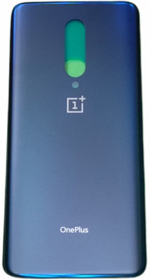 KezeMize OnePlus 7 Pro (Glass)(Best Quality)(With Proper Logo) Back Panel(Blue)