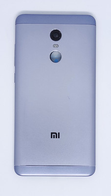 Flipkart SmartBuy Mi Note 4 Back Panel(Grey)