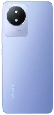 Sandreezz Vivo Y02 (Best Quality) (with Proper Logo) (with Side Volume Power Buttons) Back Panel(Orchid Blue)