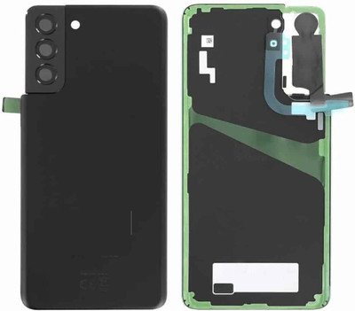 SPAREWARE SAMSUNG Samsung Galaxy S21 Plus -Black (WITH CAMERA LENS) Back Panel(Black)