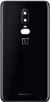 Flipkart SmartBuy OnePlus 6(Glass) Back Panel(Mirror Black)