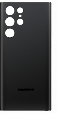 Sandreezz Samsung Galaxy S22 Ultra (5G) (with Proper Logo) Back Panel(Phantom Black)