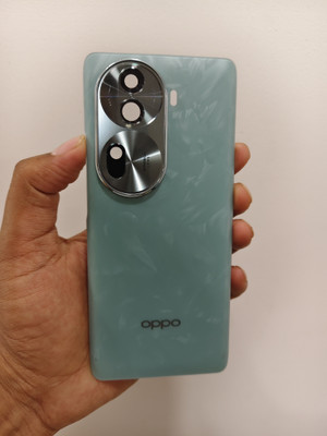 TrofT TrofT Oppo Reno 11 Pro(Glass)With Camera Lens Back Panel(Green)