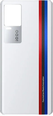 KezeMize Vivo IQOO 7 (Best Quality)(With Proper Logo) Back Panel(Legend White)