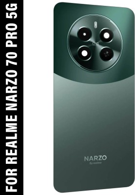 SUFO Realme Narzo 70 Pro 5G With Camera Glass Back Panel(Glass Green)