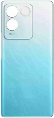 HNVIEW IQoo z7 pro With camera lens frame back glass panel compatible Back Panel(Blue)