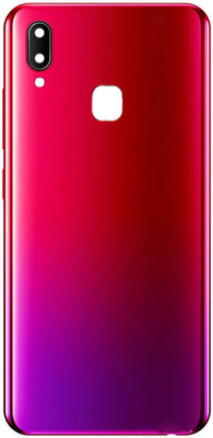 imbi vivo Y95, Vivo Y93 (2018) Model Mobile Phone Panel With On Off and Volume Button Camera Glass Back Panel(Red)
