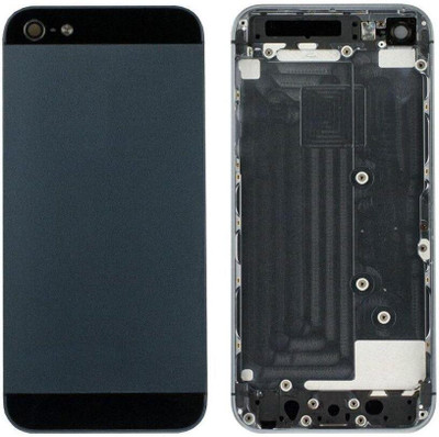 SPAREWARE Apple iPhone 5-Black (WITH ALL BUTTON) Back Panel(Black)