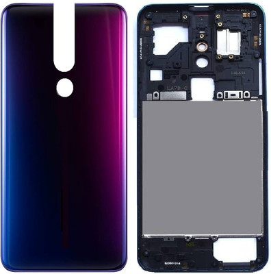 Zeflotecch OPPO OPPO F11 Pro - Purple(Ring With Panel) Back Panel(Purple)