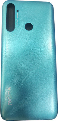MJ PREMIUM QUALITY Mj premium quality Realme 5i Back Panel(Blue)