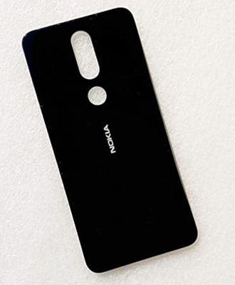 Tusail Nokia 6.1 Plus Back Glass, Back Panel(Black)