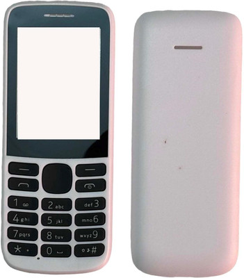 imbi Nokia 215 4G (2020) Front Back Body With Keypad Front & Back Panel(White)