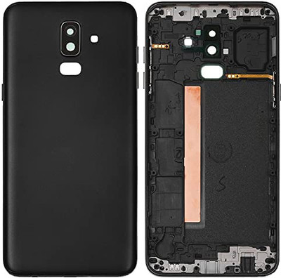 imbi Samsung Galaxy J8, Samsung On8 2018 Model Power and Volume Button Camera Glass Full Panel(Black)