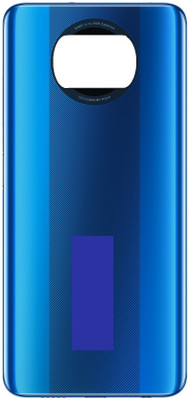 Kraze4blaze Xiaomi Poco X3 (With Proper Logo) Back Panel(Cobalt Blue)