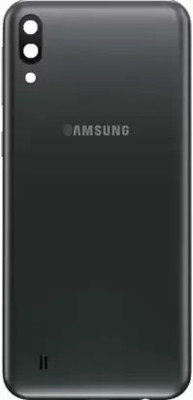 SRaccessories Samsung Galaxy M10 / SM-M105 (with Proper Logo) Back Panel(Black)