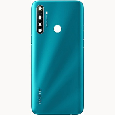 KezeMize Realme 5i (with Proper Logo) Back Panel(Blue)