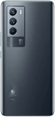 SPAREASP Vivo iQoo 9 SE Black Back Panel(Black)