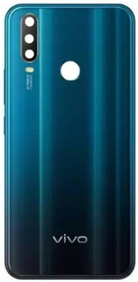 SRaccessories Vivo Y12 Back Panel(Aqua Blue)